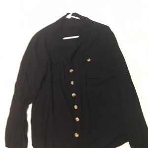 Black casual Blouse